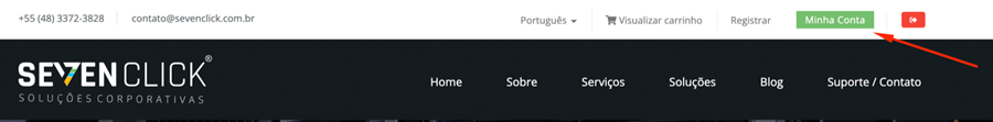 Botão Minha Conta